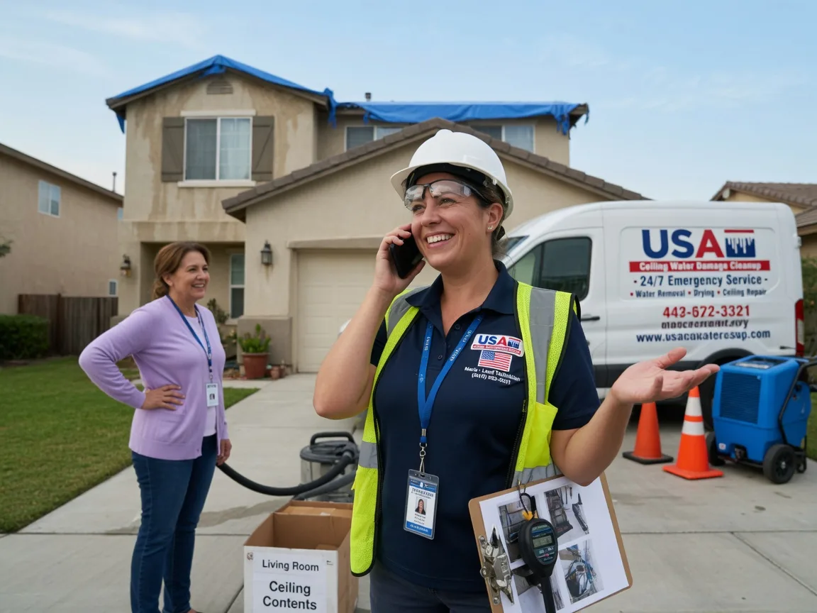 Ceiling Water Damage Restoration Fall Creek, WI FAQs