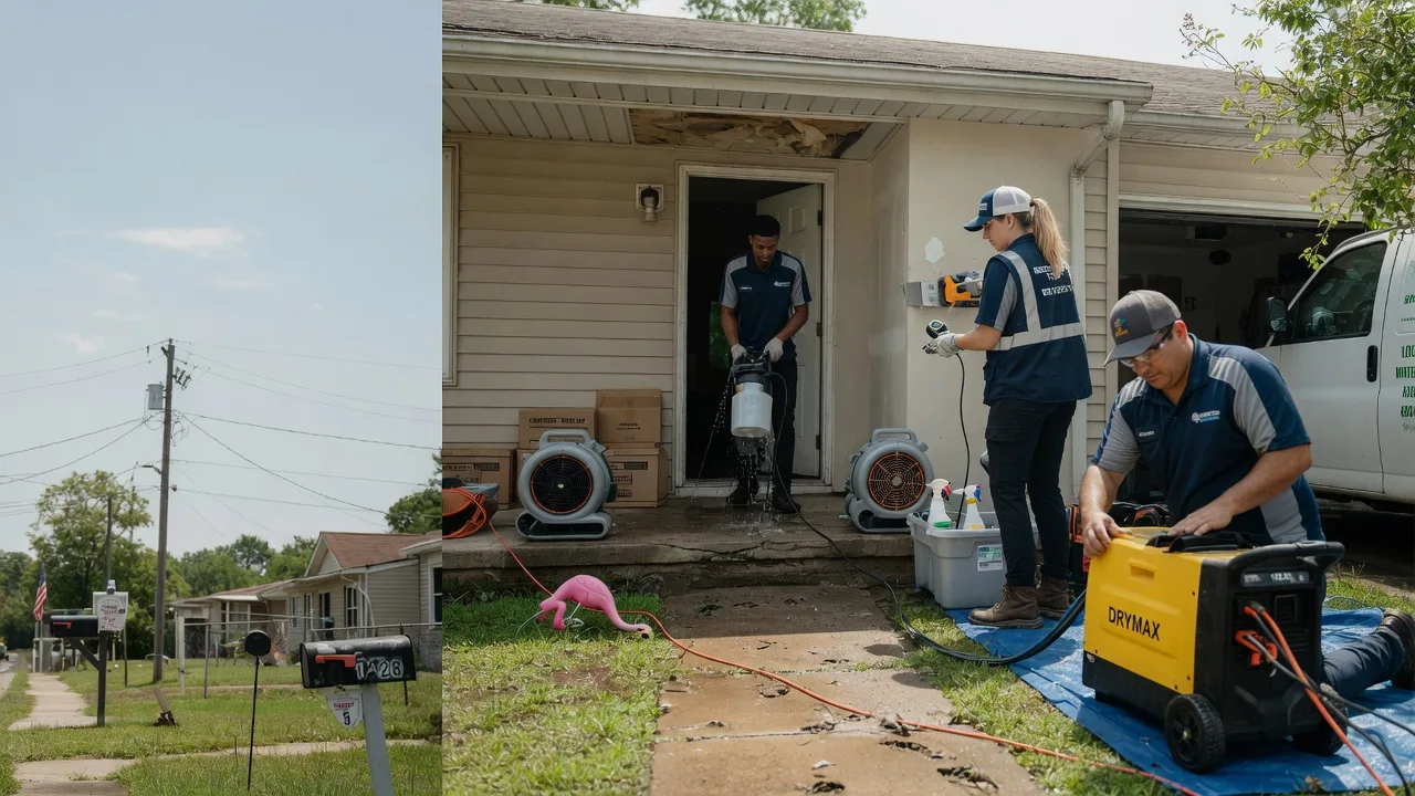 Storm Damage Water Removal in Fall Creek, WI near me